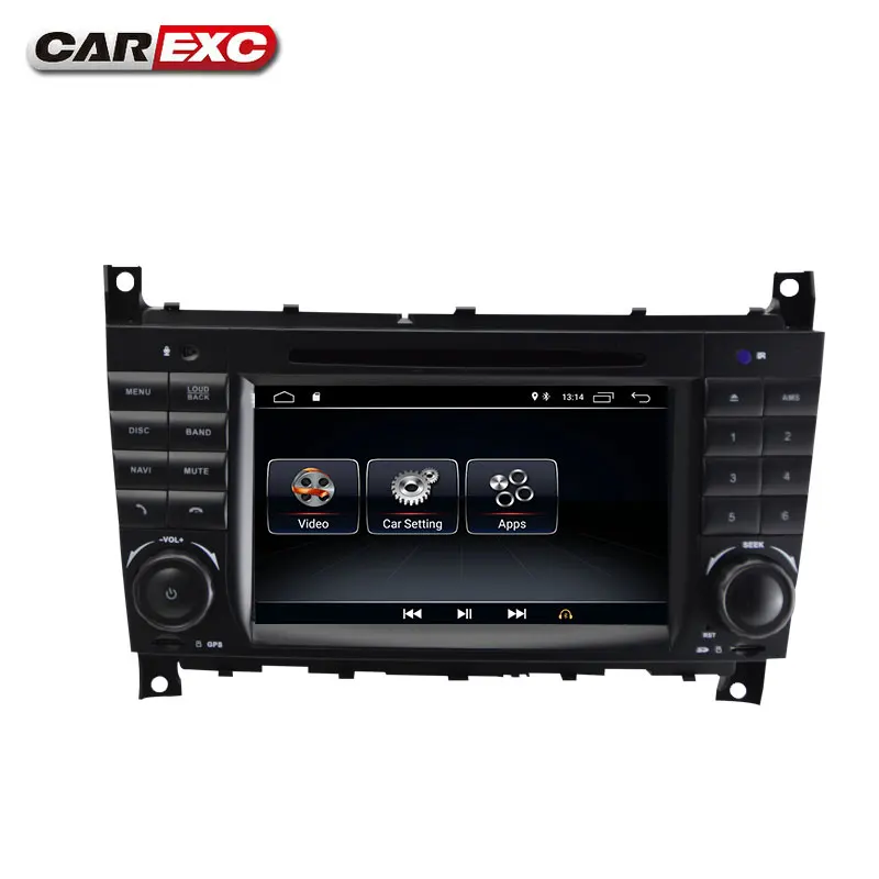 2 Din Android 9 0 автомобильный DVD GPS Мультимедиа для Mercedes Benz W203 W209 W219 A Class A160 C C180 C200 CLK200 Radio