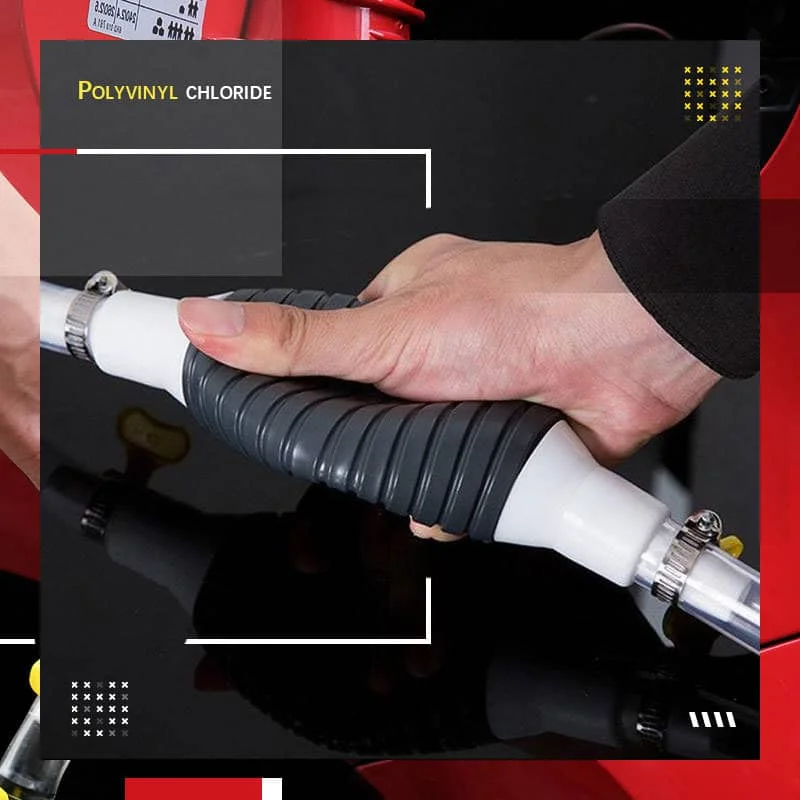 Ручной топливный насос автомобильный бак с присоской для перекачки масла