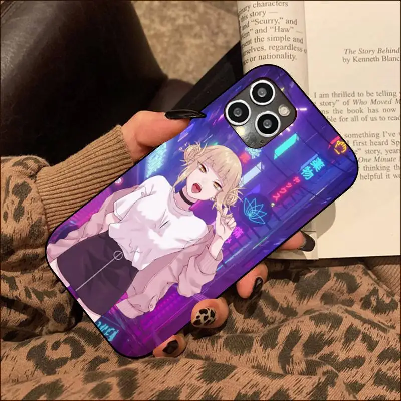

Vaporwave Glitch Girl Anime Phone Case for iPhone 8 7 6S Plus X 5S SE 2020 XR 11 12 mini pro XS MAX