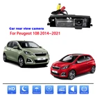 Автомобильная камера заднего вида для Peugeot 108, 2014, 2015, 2016, 2017, 2018, 2019, 2020, ночное видение, HD, CCD, 2021, пластинчатая камера