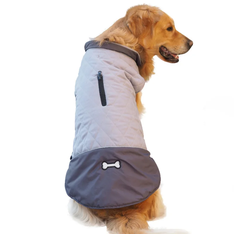 

Waterproof Winter Dog Coat Jacket Reversible Pet Costume Clothes Warm Overalls Pet Clothing for Small Medium Large Dog Pet