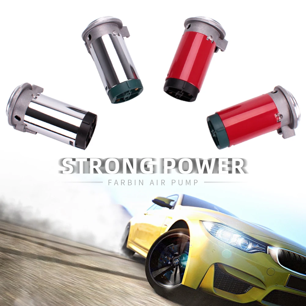 Мини воздушный компрессор FARBIN 12 В/24 В для звуковых сигналов сменный очень громкий