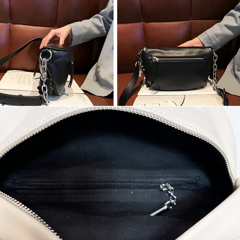 

New Women's Bag Shoulder Luxury Saddle Chest Crossbody Mini Bag