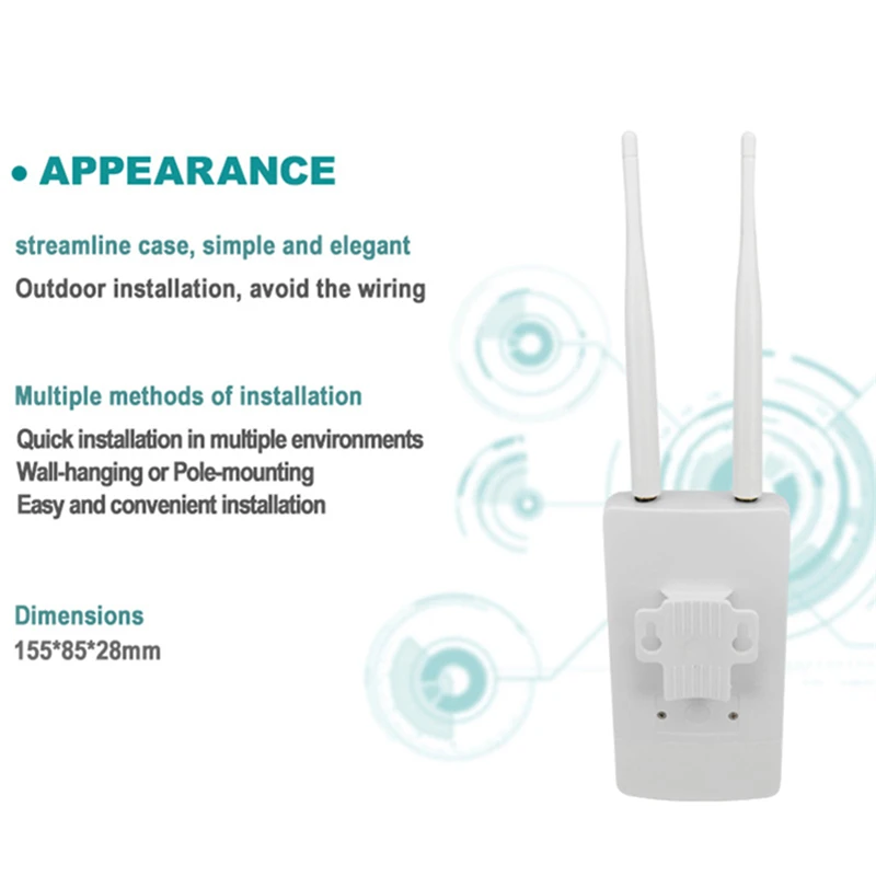 Роутер Wi-Fi 150 Мбит/с 3G 4G Sim-карта разблокированный беспроводной модем CAT4 LTE Двойная