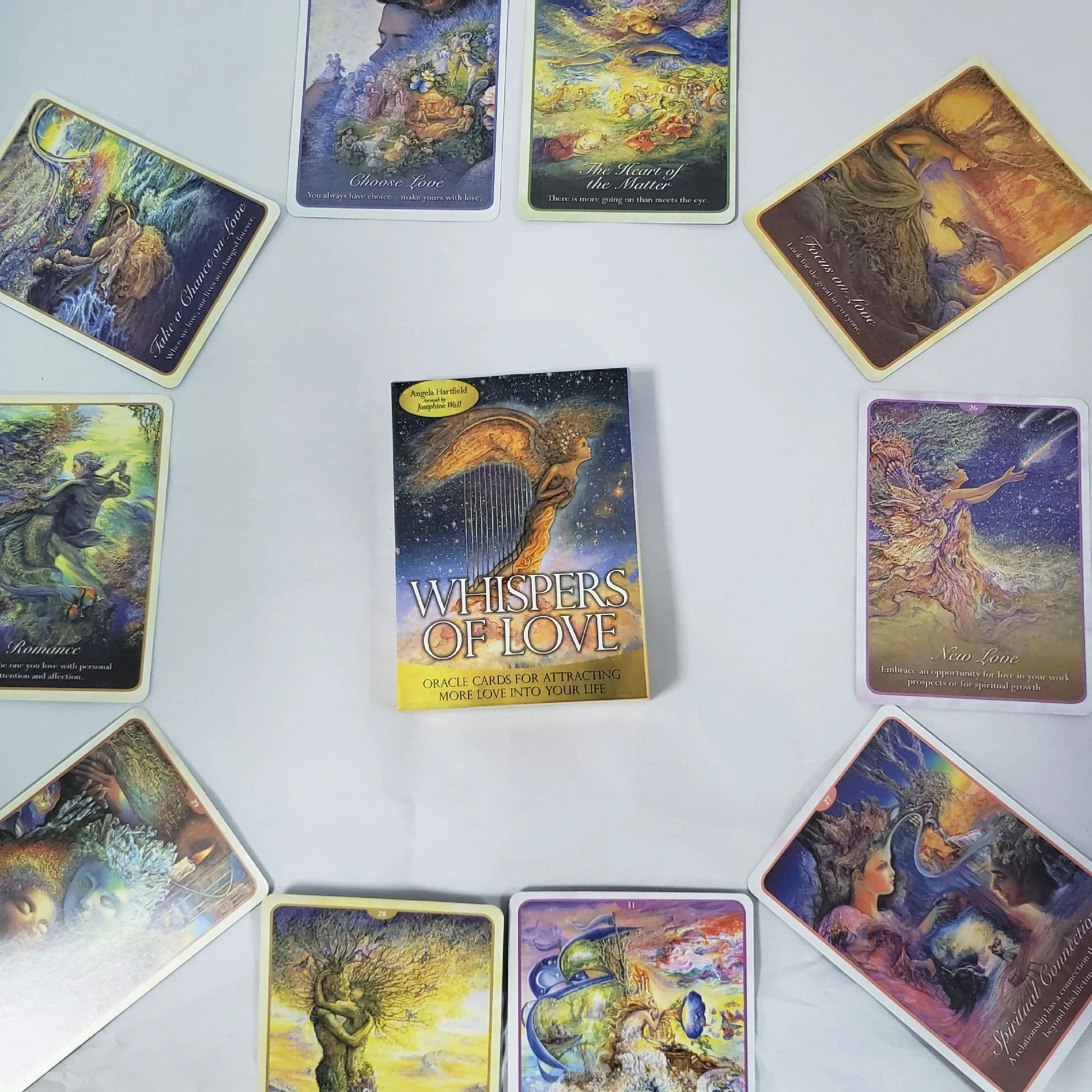 Более забавный! Шепот о любви Oracle карты Divination Fate Tarot настольная игра 50
