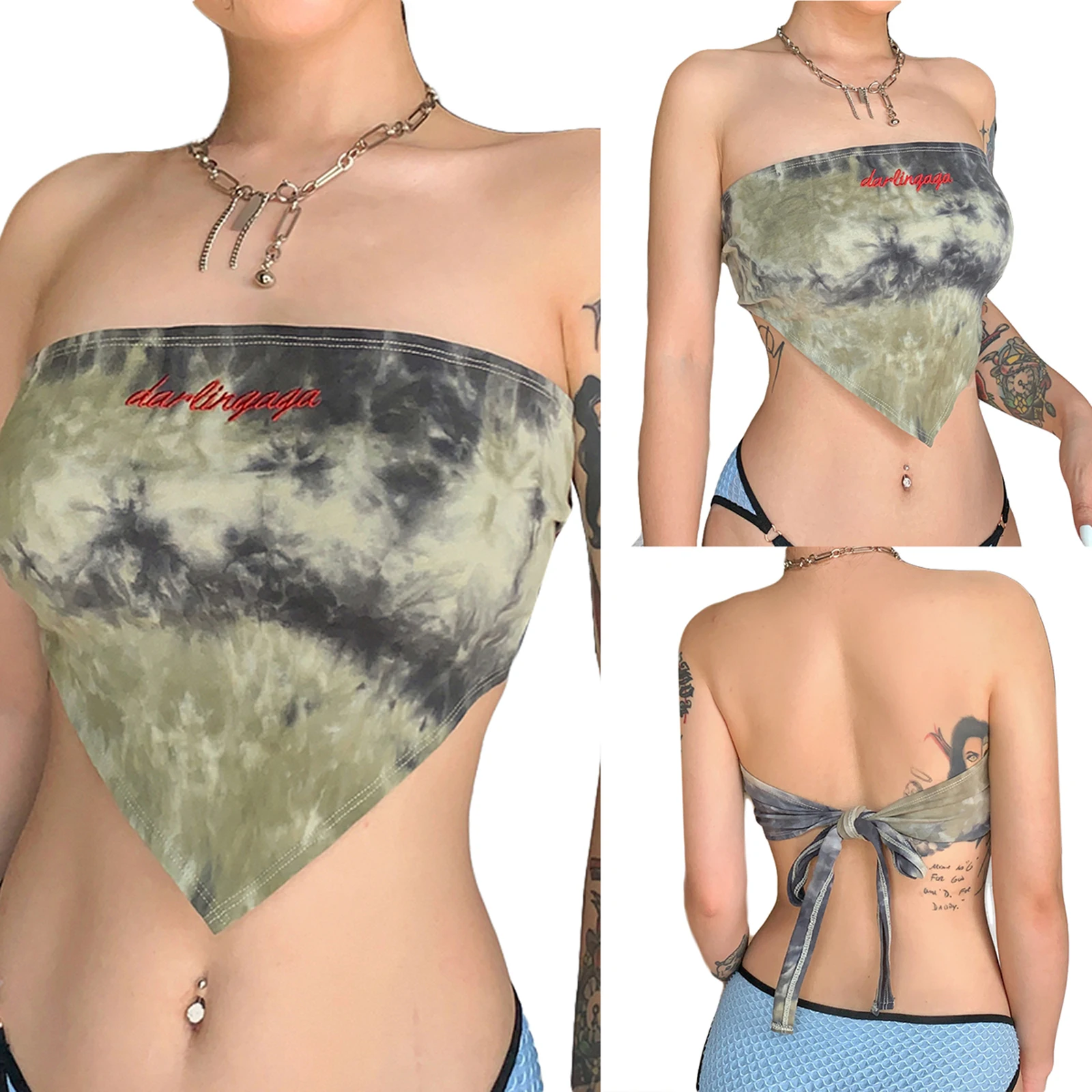 

Printed Camis 90S Mini Vest y2k Aesthetic Crop Top Sleeveless Skinny Tank Top O Neck Summer Sporty Tops Streetwear Corset Sweats