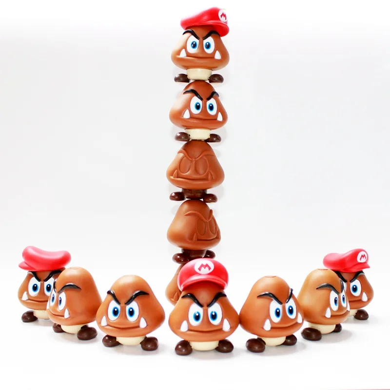 23 см большой Super Mario bros Фигура Йоши Персик Принцесса Боузер Гумба гриб ПВХ украшение фигурка игрушка кукла подарки