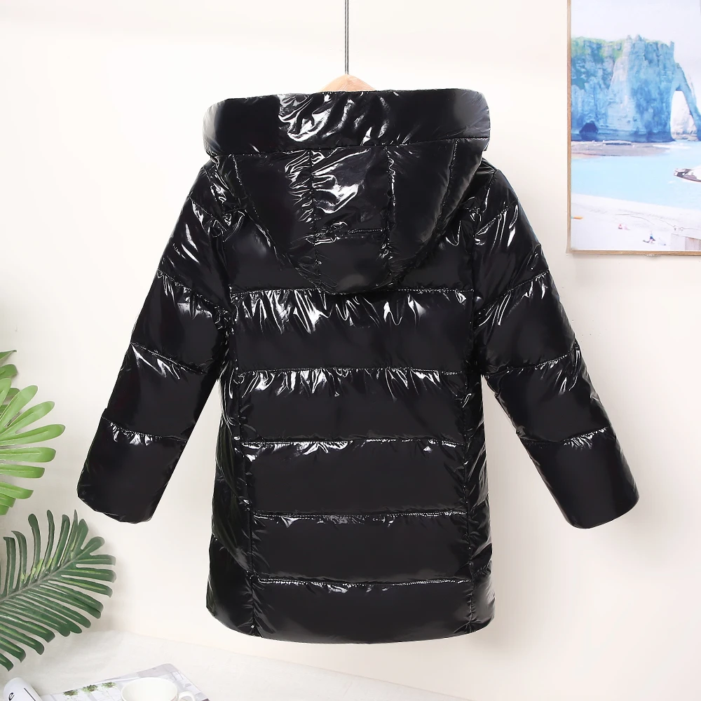 Детская пуховая куртка для мальчиков и девочек водонепроницаемая парка с