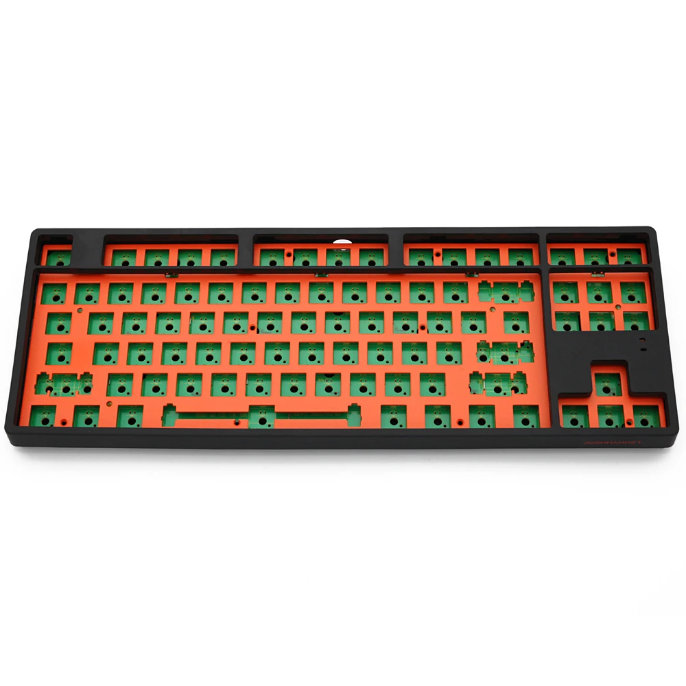 DM87 87 ключ пользовательские механическая клавиатура комплект 80% 87 PCB чехол стабилизатор поддержка световые эффекты полный анти ореолы