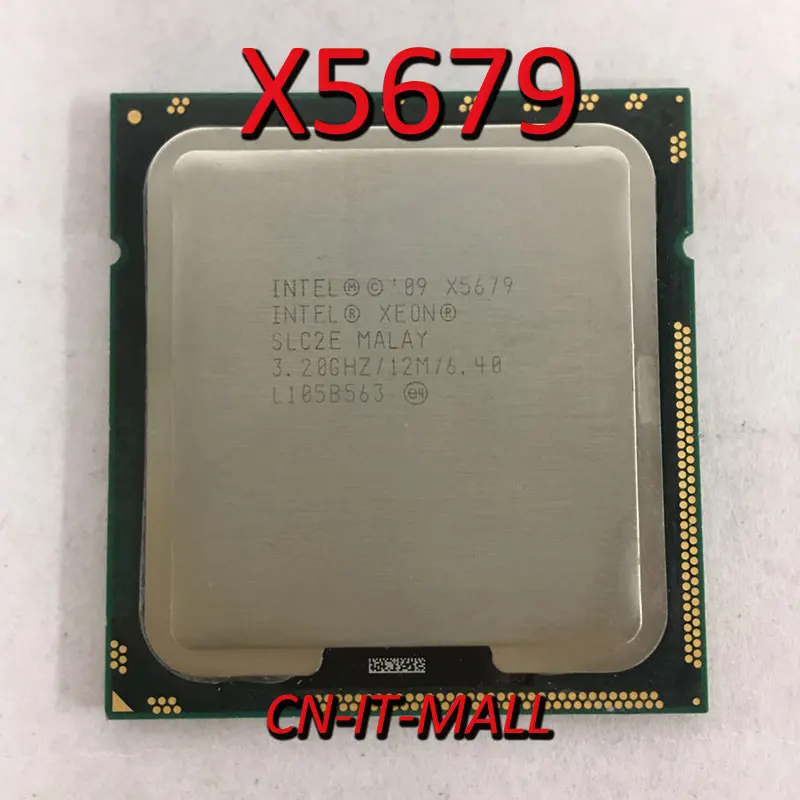 Процессор Intel Xeon X5679 3 2 ГГц 12 м 6 ядер потоков процессор LGA1366|Компьютерные кабели и