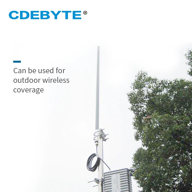 

868MHz 915MHz Omni Fiberglass Antenna N-J Connector High Gain 8dbi Outdoor Waterproof Wifi Antenna for Router Modem Aerial