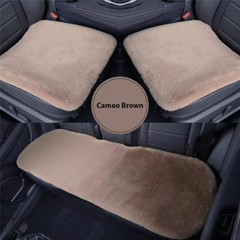 3 шт. Универсальный Коврик для сиденья вождения переднее сиденье + задняя Подушка