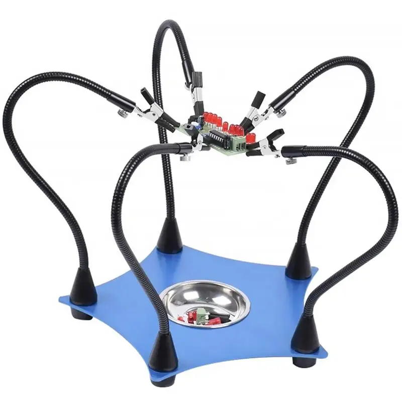 

1 Set of Adjustable Practical Useful Durable Welding Platform Welding Hand Tool Welding Stand Soldering Stand for Home