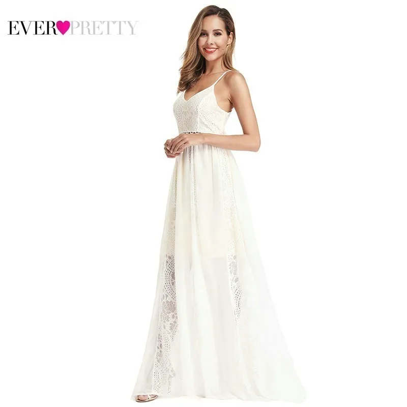 Vestido Madrinha Ever красивые кружевные платья подружки невесты длинные трапециевидные с v-образным вырезом на тонких бретелях сексуальные официальные свадебные платья для гостей