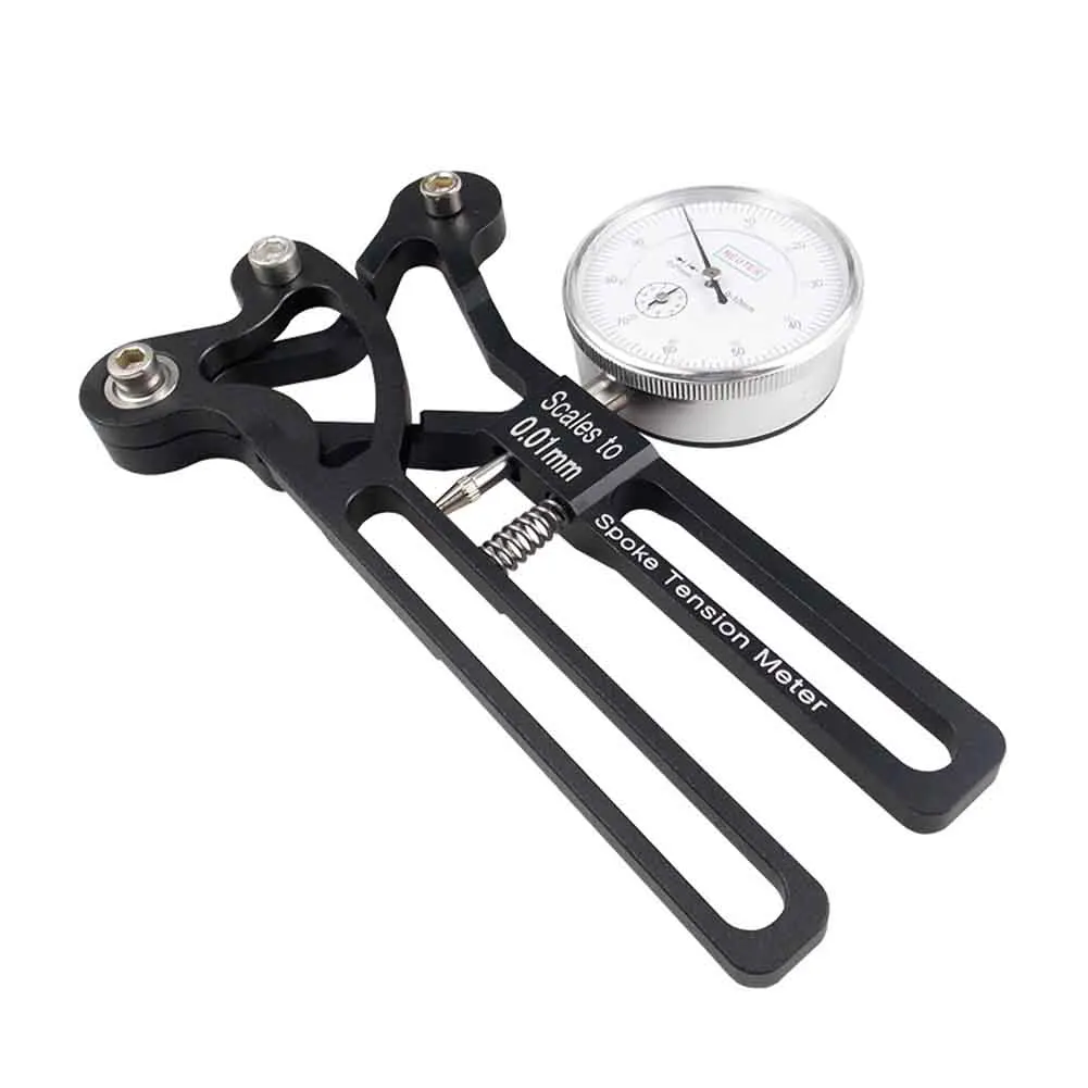 

Checker Universal Mountain Bike Wheel Builders Tool Stable Tension Meter Accessories Repair Bicycle Spoke Aluminum Alloy Cycling