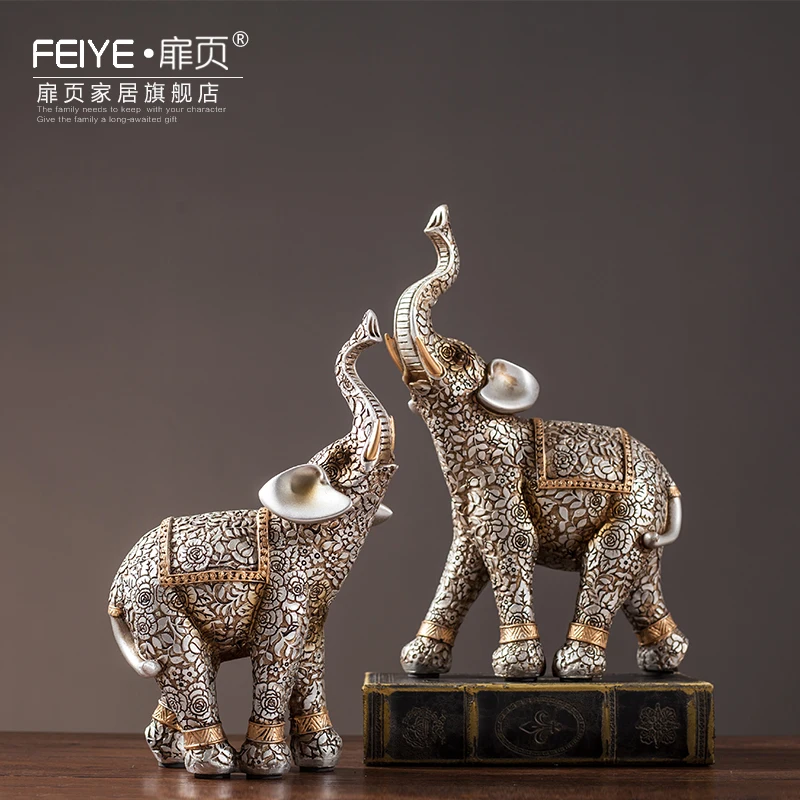 

type TV ark is installed the elephant furnishing articles household sitting room ark of tea table decoration decoration