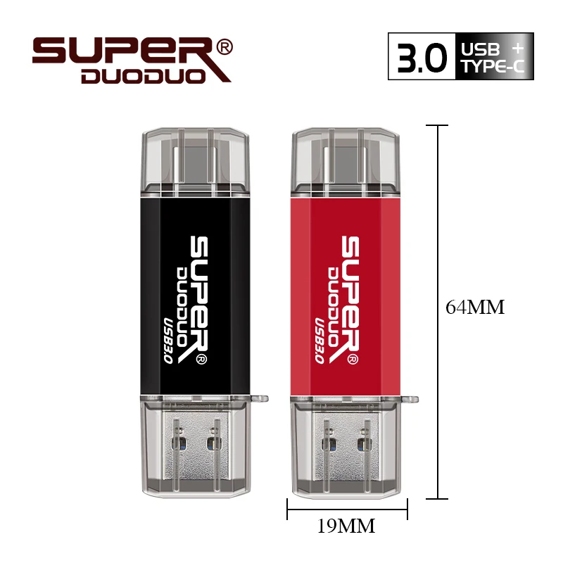 Флеш-накопитель OTG USB 3,0, флеш-накопитель, 128 ГБ, Тип C, Micro Usb накопитель, 16 ГБ, 32 ГБ, 64 ГБ, флешка для устройства type-C