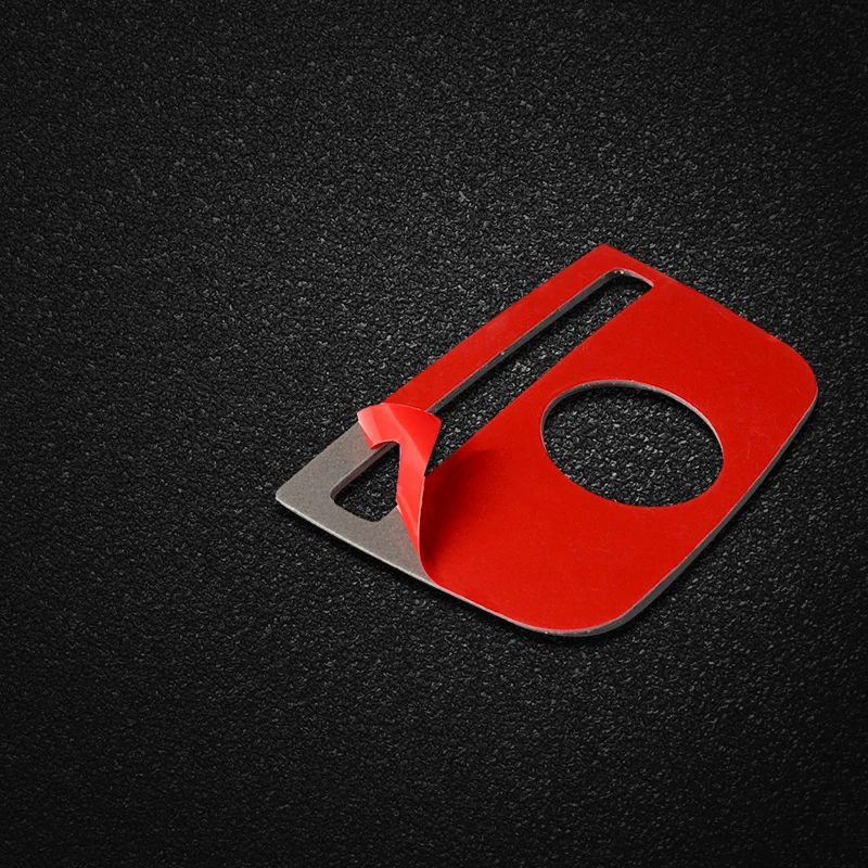 

Car Interior moulding Carbon Fiber Rear Air Condition Vent Cover Trim Air Outlet Decor Stickers For Audi A3 S3 Accessories