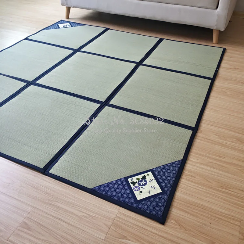 180x180 см складной коврик и ковер для спальни в японском стиле гостиной квадратный