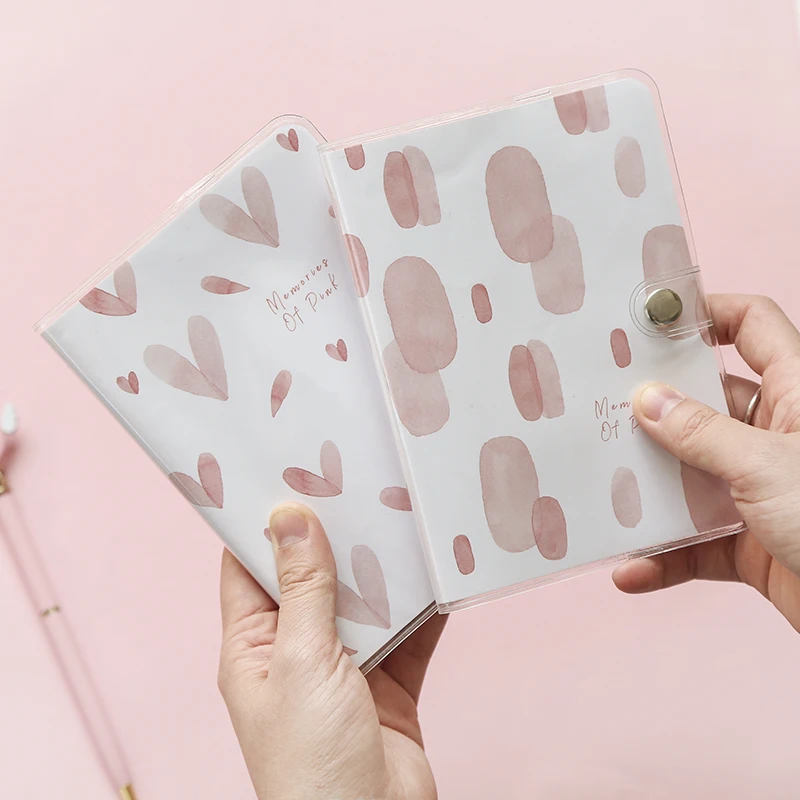 Kawaii Журнал Блокнот бумага Дневник Книга розовый блокнот в твердом переплете