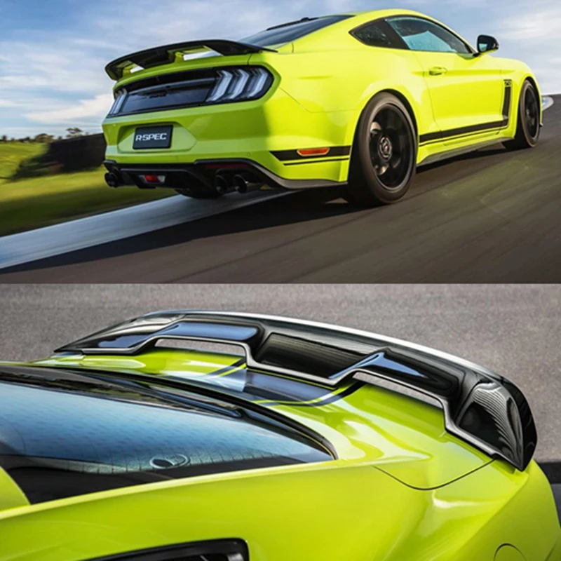 

High Quality ABS REAR WING TRUNK LIP SPOILER FOR FORD MUSTANG 2015 2016 2017 2018 2019 2020 GT500 STYLE