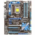 Десктопная Материнская плата Intel P55 Asus P7P55D PRO, LGA 1156, DDR3, 16 ГБ, SATA 2, USB2.0, поддержка Core i5 650, i7 870, процессоры ATX, Пласа-мама