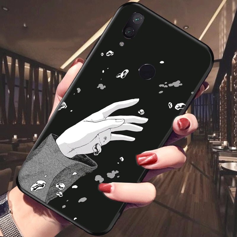 Жесткий чехол Gereleek для iPhone 6 6s 7 8 Plus X XR XS Max 5 5S SE с черным цветком | Мобильные