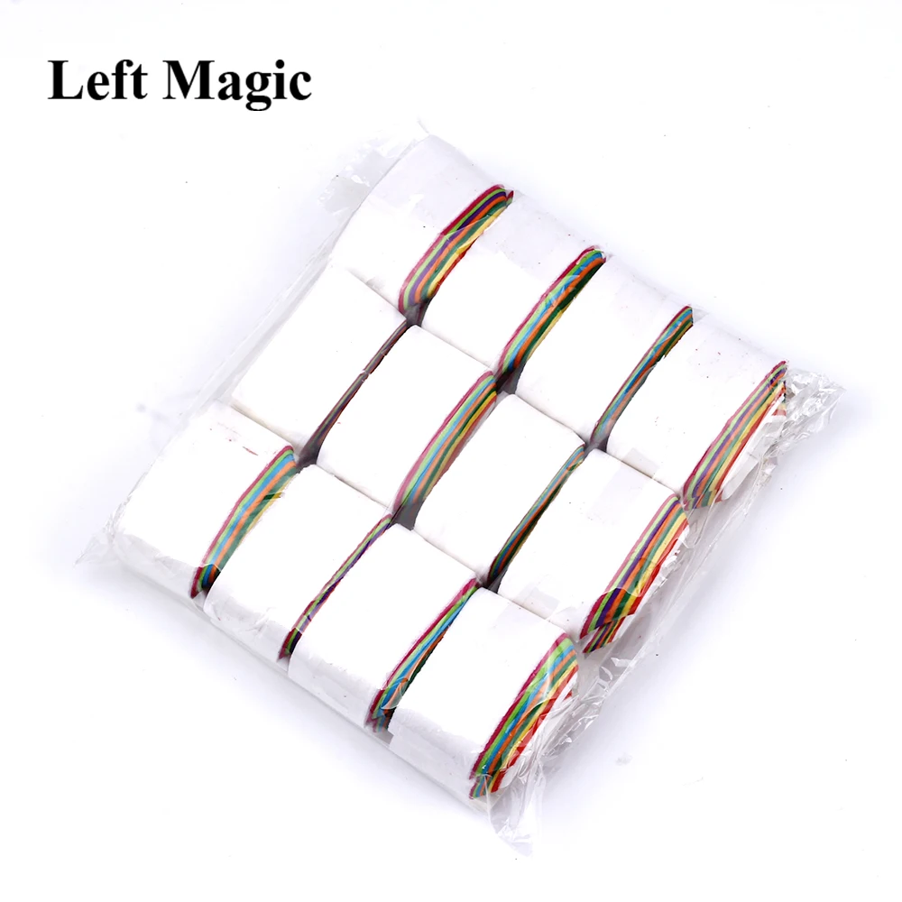 12 Coils/Lot Multicolored Mouth Paper Magic Tricks Colorful Coils Prop Magician Supplies Illusion Toys G8100 | Игрушки и хобби