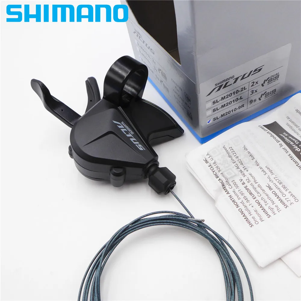 SHIMANO оригинальный SL M2010 Altus MTB 3 9 Скорость рычаг переключения для горного