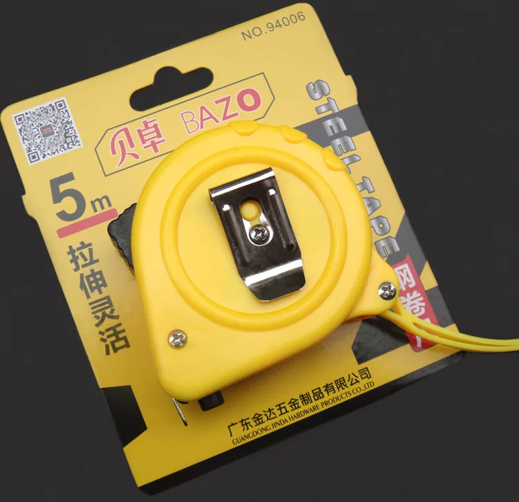 Измерительная лента со стальным краном 5 м X 19 мм|Рулетки| |