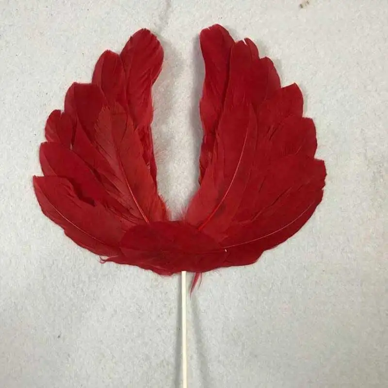 Топпер для торта с крыльями ангела украшение свадьбы дня рождения десерта