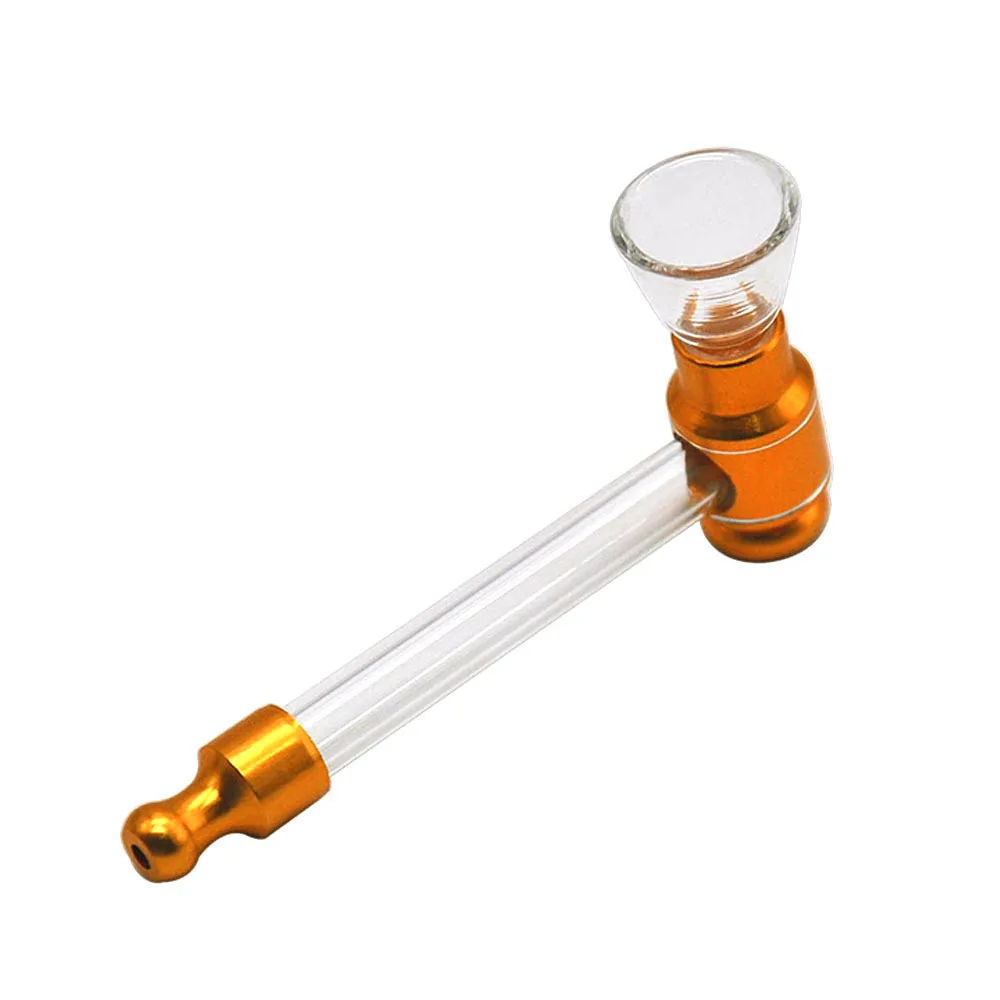 New Mini Hammer small water pipe Dazzle Hookah removable and washable transparent Portable Filter Water Pipe Household Tools |
