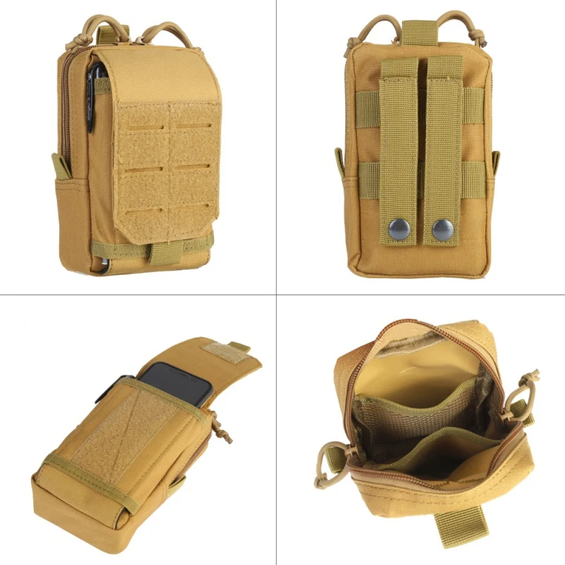 1000D тактическая поясная Сумка Molle для мужчин сумка инструментов повседневного