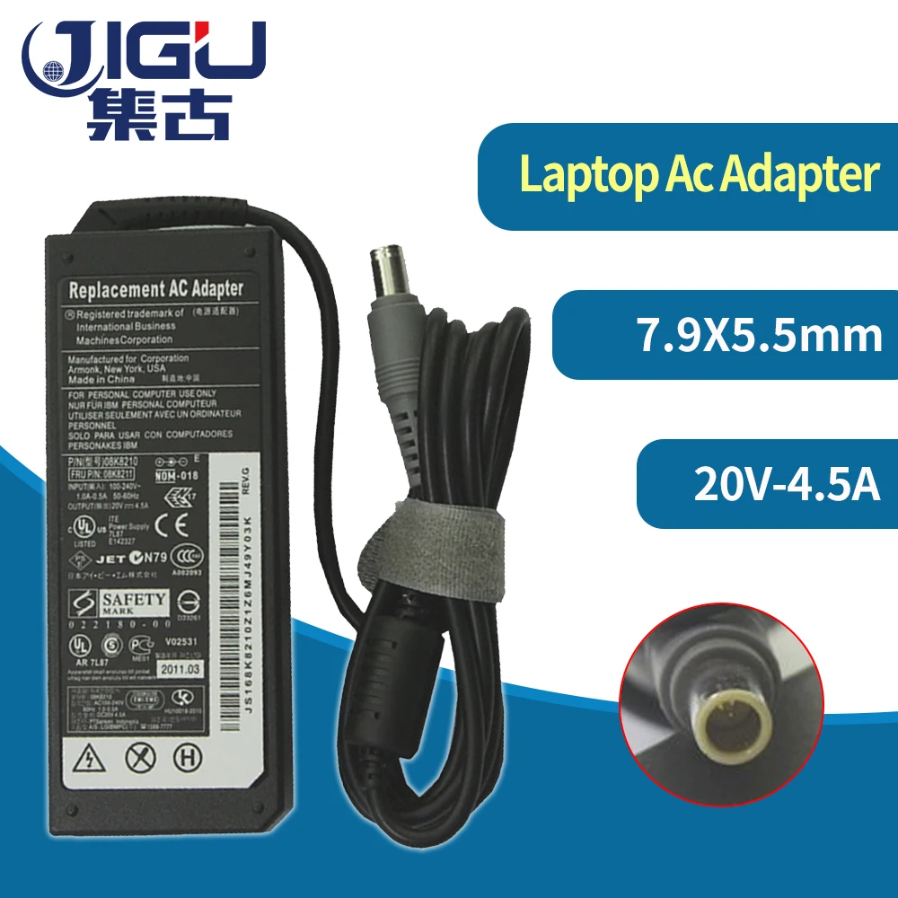 20V 4.5A 7 9*5 5 мм 90 Вт Замена для Lenovo ThinkPad Z61T Z60 X61s X60 X301 X300 X201i X200S ноутбук AC зарядное