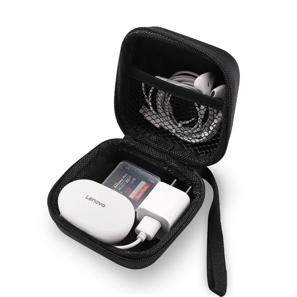 Продажа Универсальный держатель для наушников, чехол для телефона, кабелей, штекеров, жесткая переносная сумка, портативный дорожный органайзер, ко...