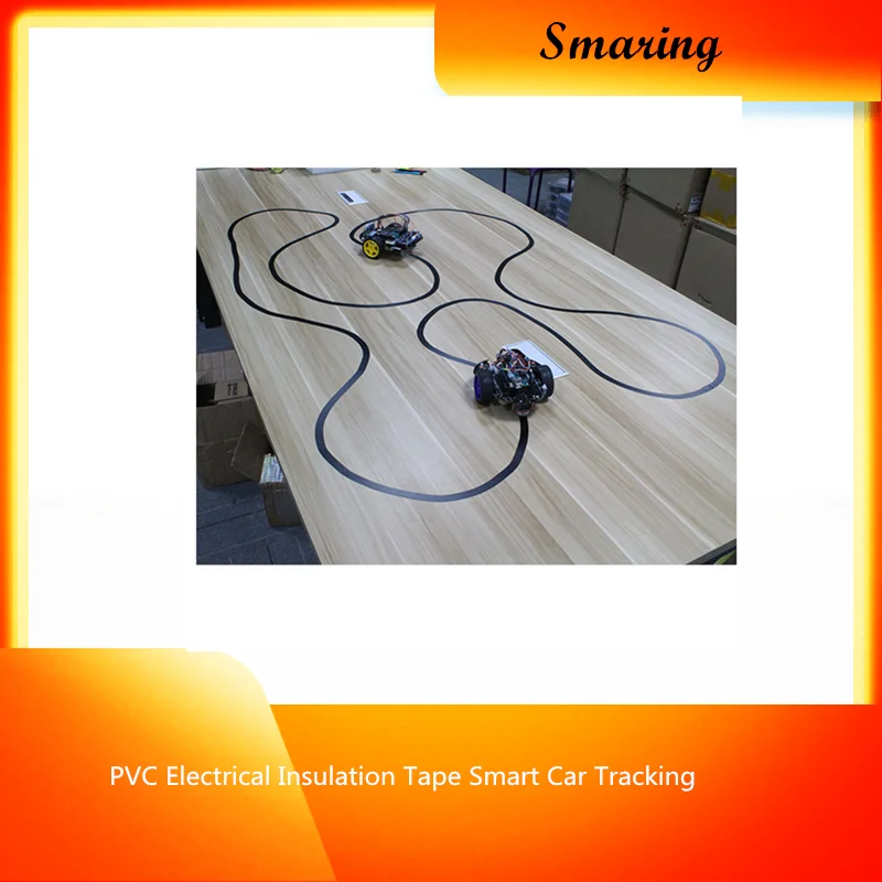 Клейкая изоляционная лента этилированная ПВХ электрическая смарт для слежения