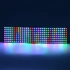 Гибкая светодиодная матрица WS2812B, 8x3, 2 пикселя, запрограммированная панель 8 х32, экран 2812 дюйма, индивидуально Адресуемая Плата дисплея RGB