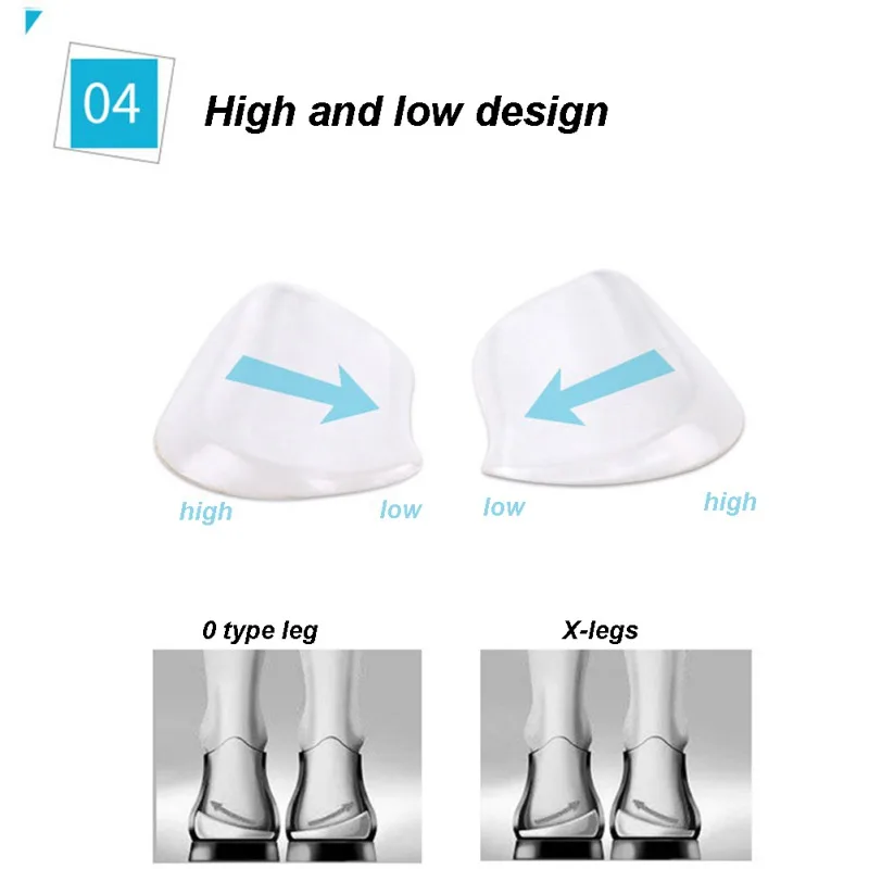 Уход за ногами корректирующая клиновидная накладка на заднюю панель