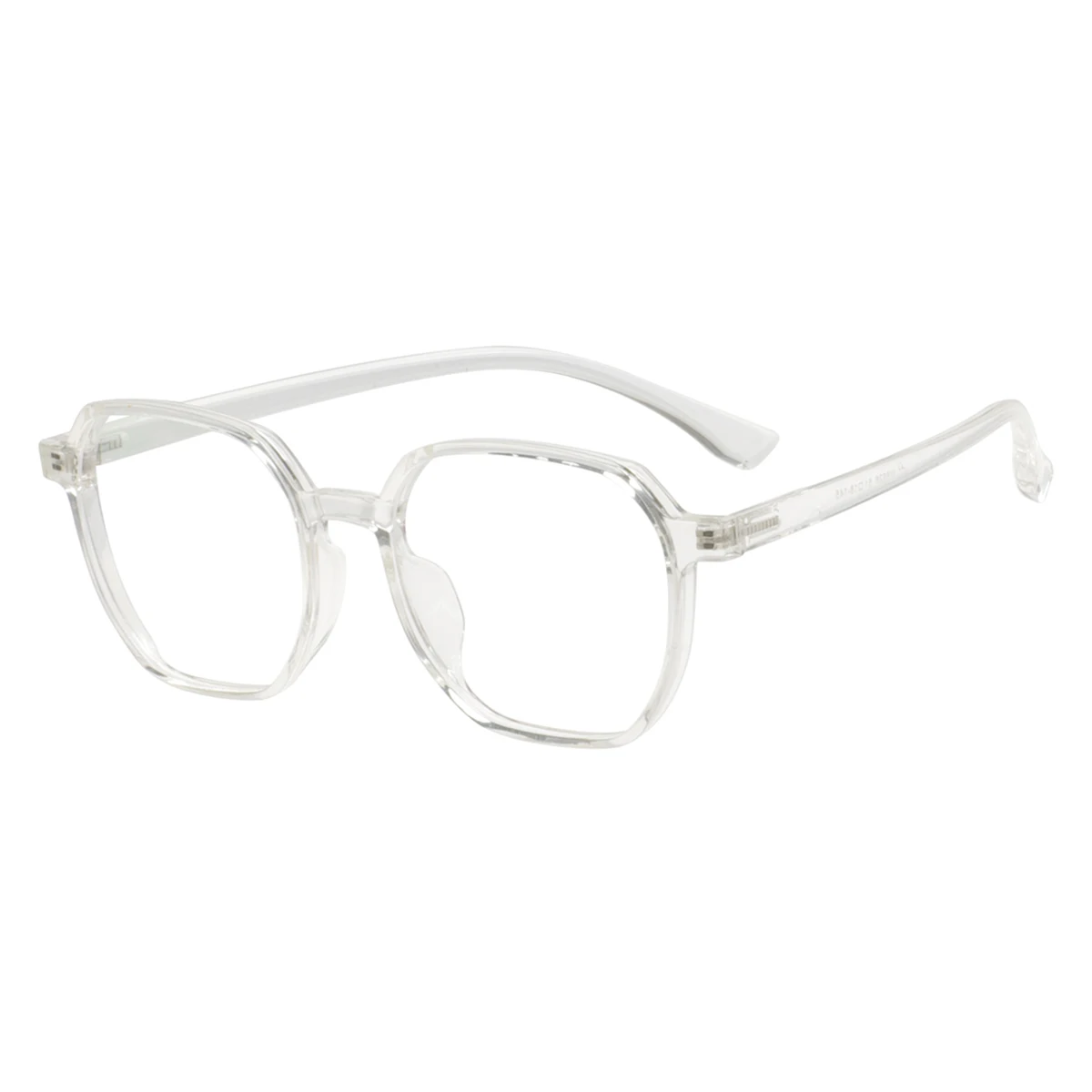 

TR90 Oversized Square Spectacles Men and Women Lightweight Full Rim Transparent Glasses Frame For Prescription Optical Lenses