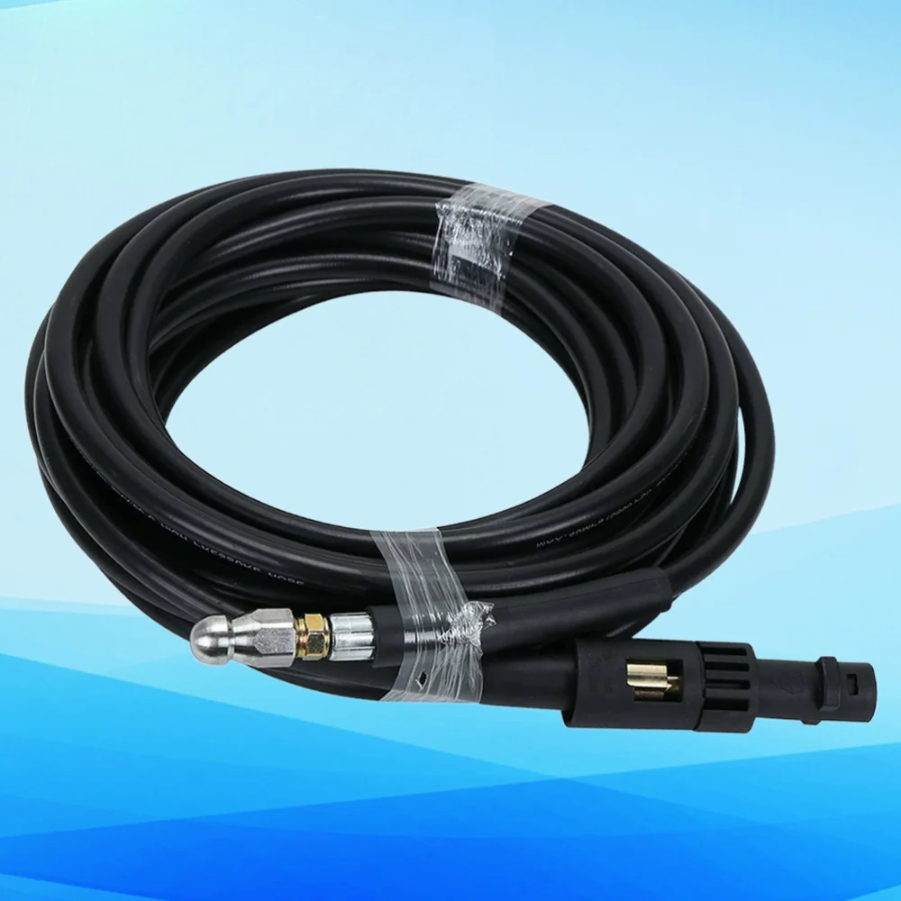 

Pressure Washing Tool Pipe Sewage Pipe Hose Cleaning Hose Drainage Car Cleaning Washing Pipe (6M)