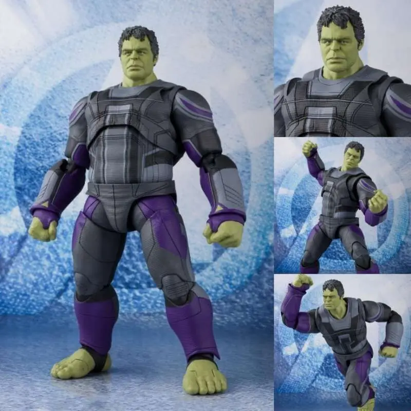 21 см Новое платье из фильма мстители эндgame SHF Quantum War 2 поколение гангер Халк ПВХ