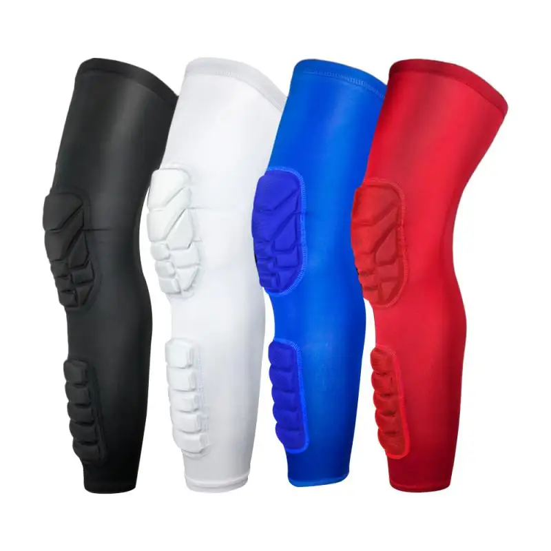 

1PCS Knee Support Brace Breathable Protective Honeycomb Knee Pads Sleeve Calf Compression Protection Sports Football Basketball