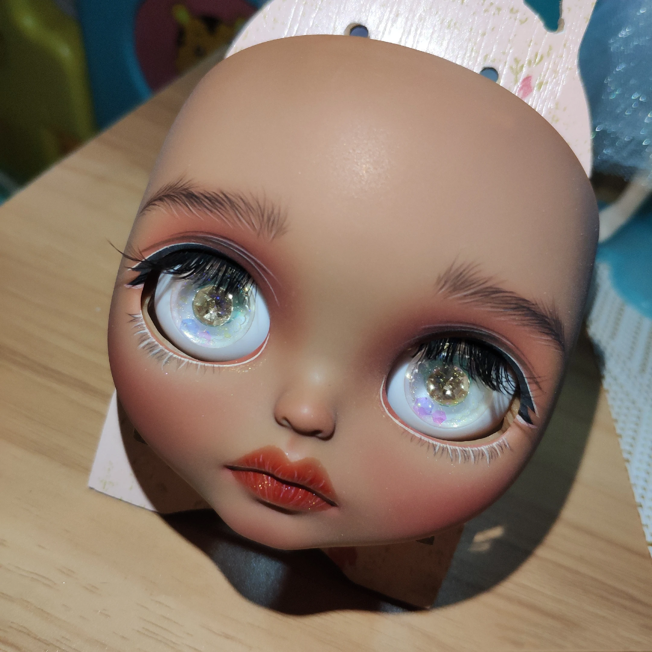 

Custom white hair doll with 19 joint