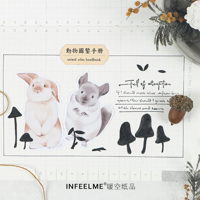 Infeel.me в виде животного, блокнот для заметок, бумажный блокнот для заметок