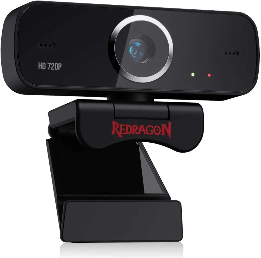 Веб-камера Redragon GW600 720P со встроенным двойным микрофоном и углом поворота 360 градусов