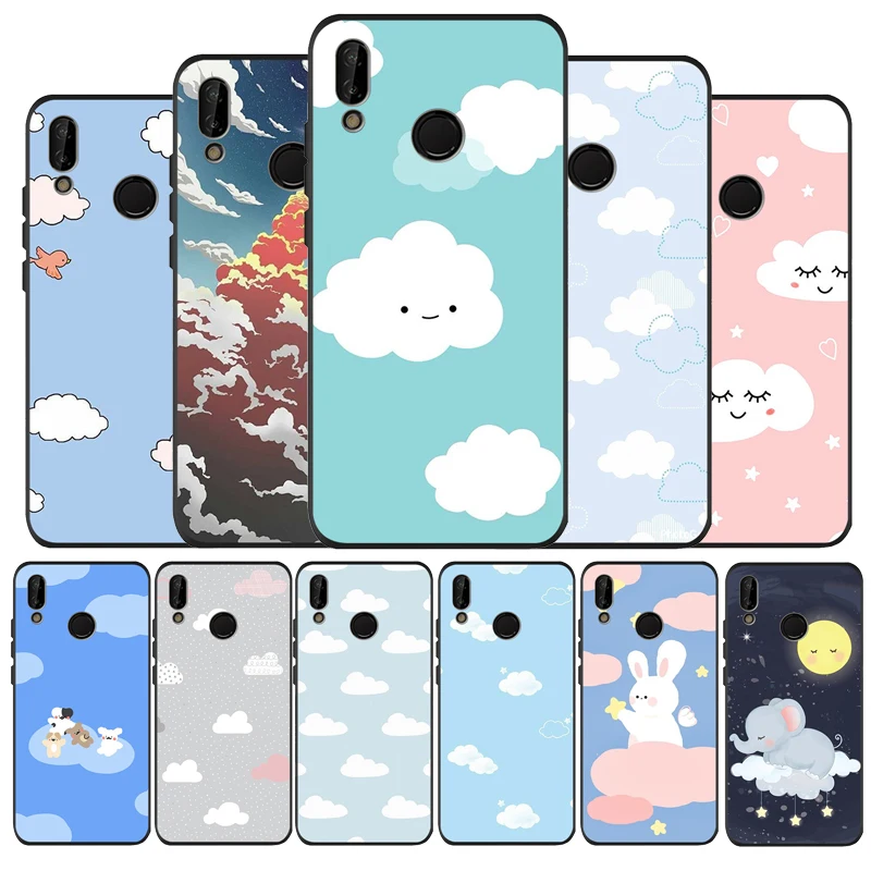 Мягкий силиконовый чехол для Huawei 40 30 20 10 9 Lite Pro P smart 2019 Y6 Prime2019 Y9 2018 | Мобильные