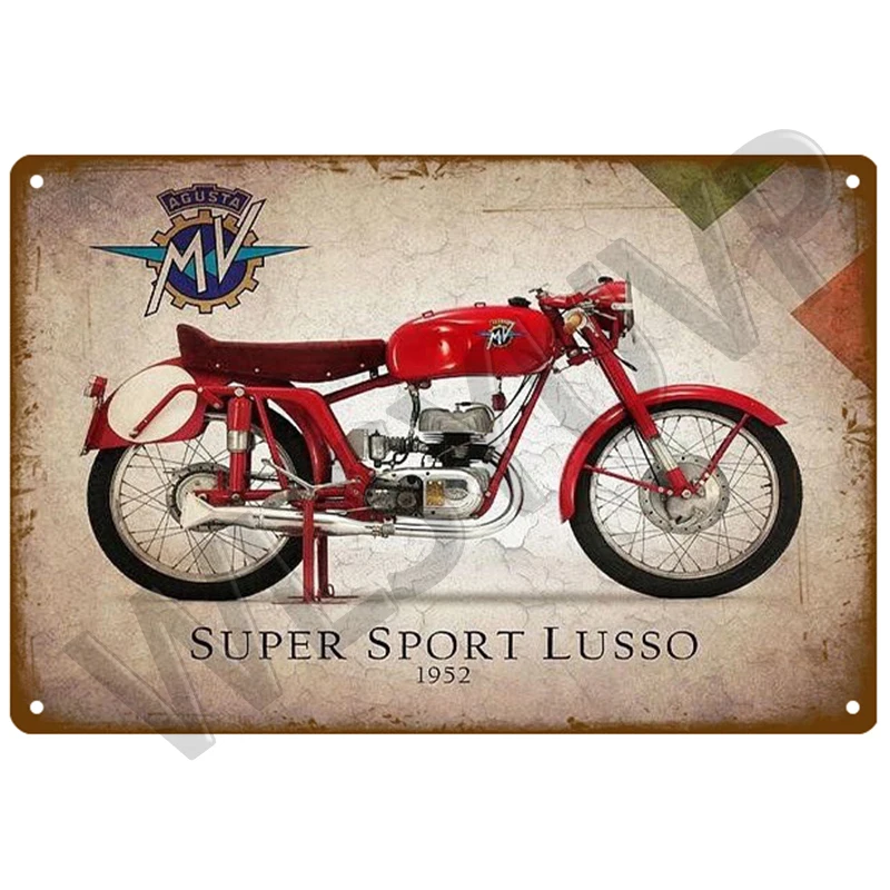 

Металлическая табличка Mv Agusta Aprilia
