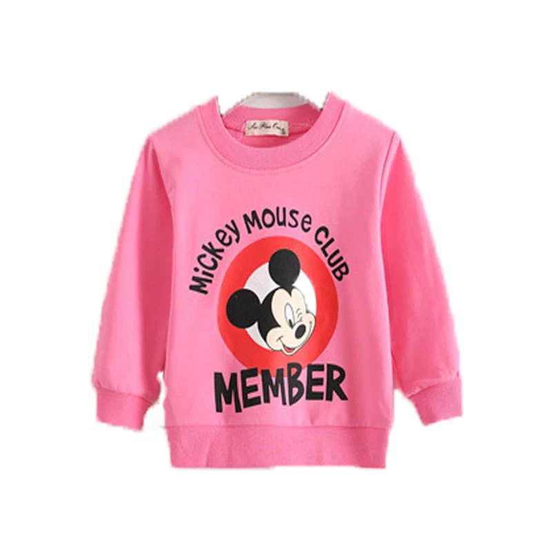 Новинка одежда для маленьких мальчиков Disney топ девочек с Микки 2019 модная