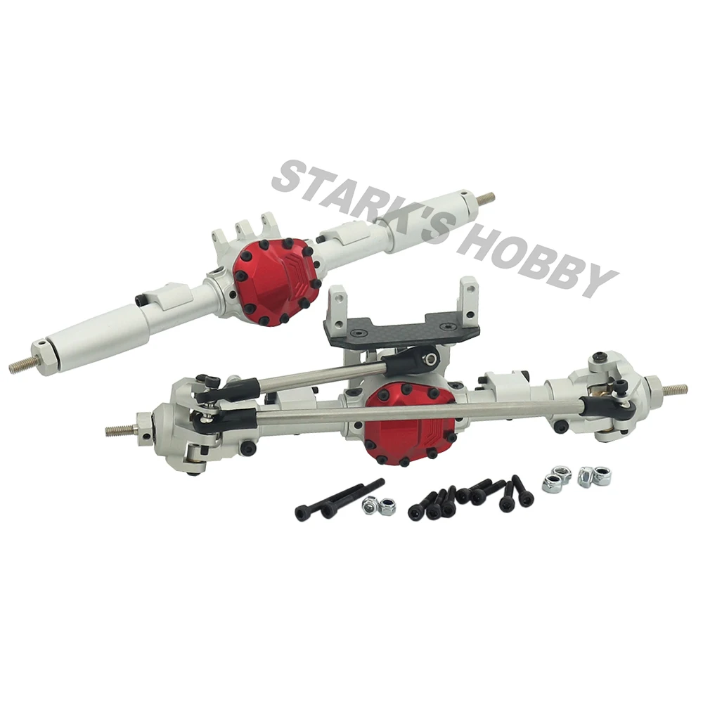 

1/10 RC Car Crawler off Road Truck for SCX10 II 90046 90047 Chassis Aluminum Alloy CNC Axle Upgrade Parts