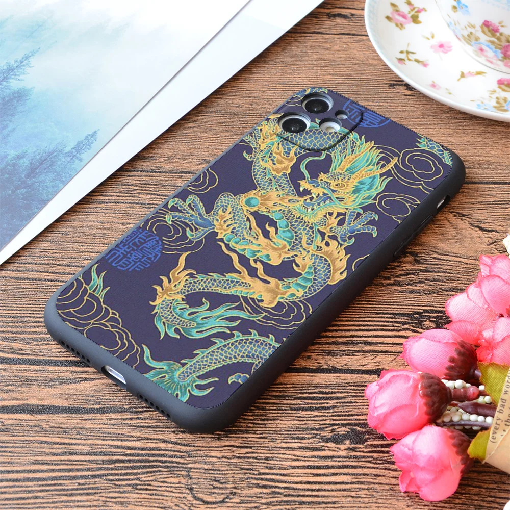 

For iPhone Dragon Quest Print Soft Matt Apple iPhone Case
